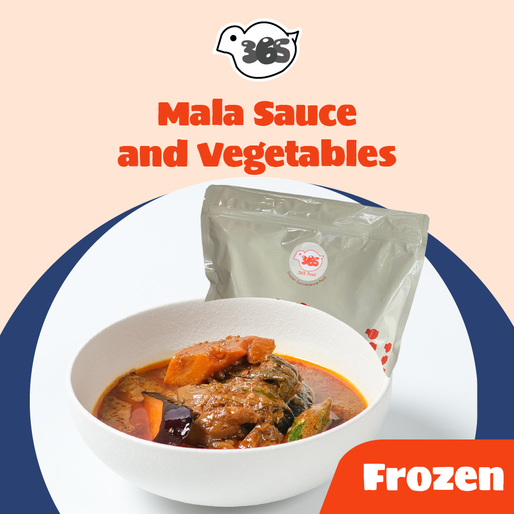 Mala Sauce and Vegetables