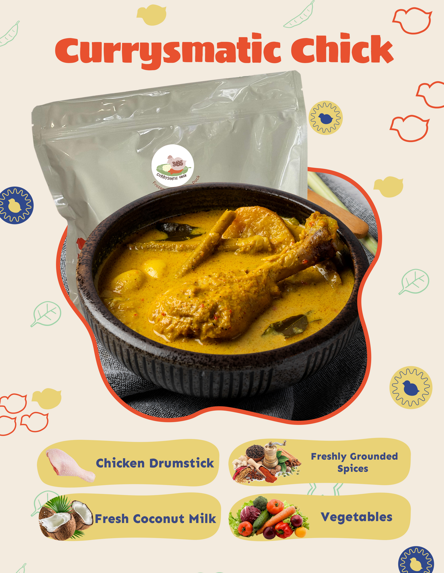 Currysmatic Chick (Frozen)
