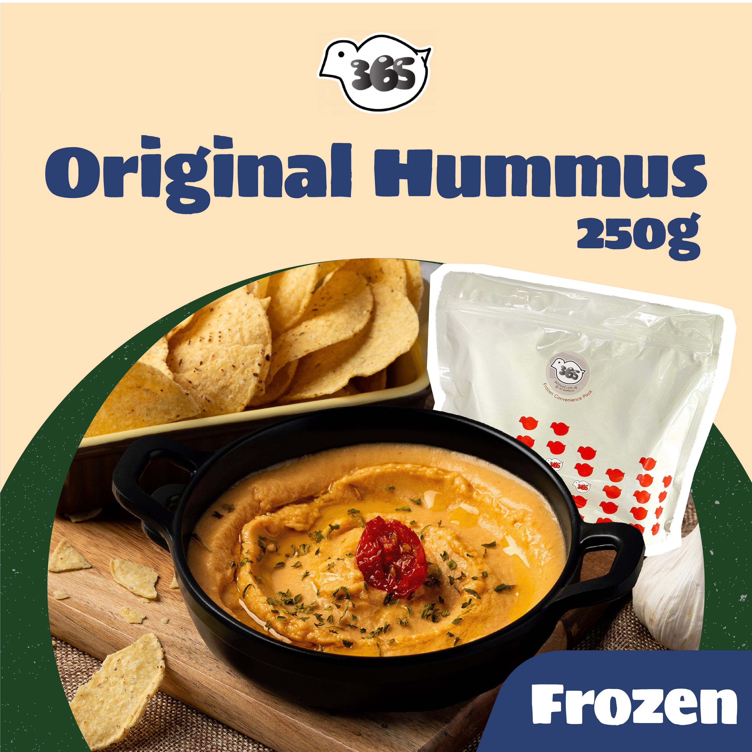 Original Hummus 250g – Asian Twist by 365 Food
