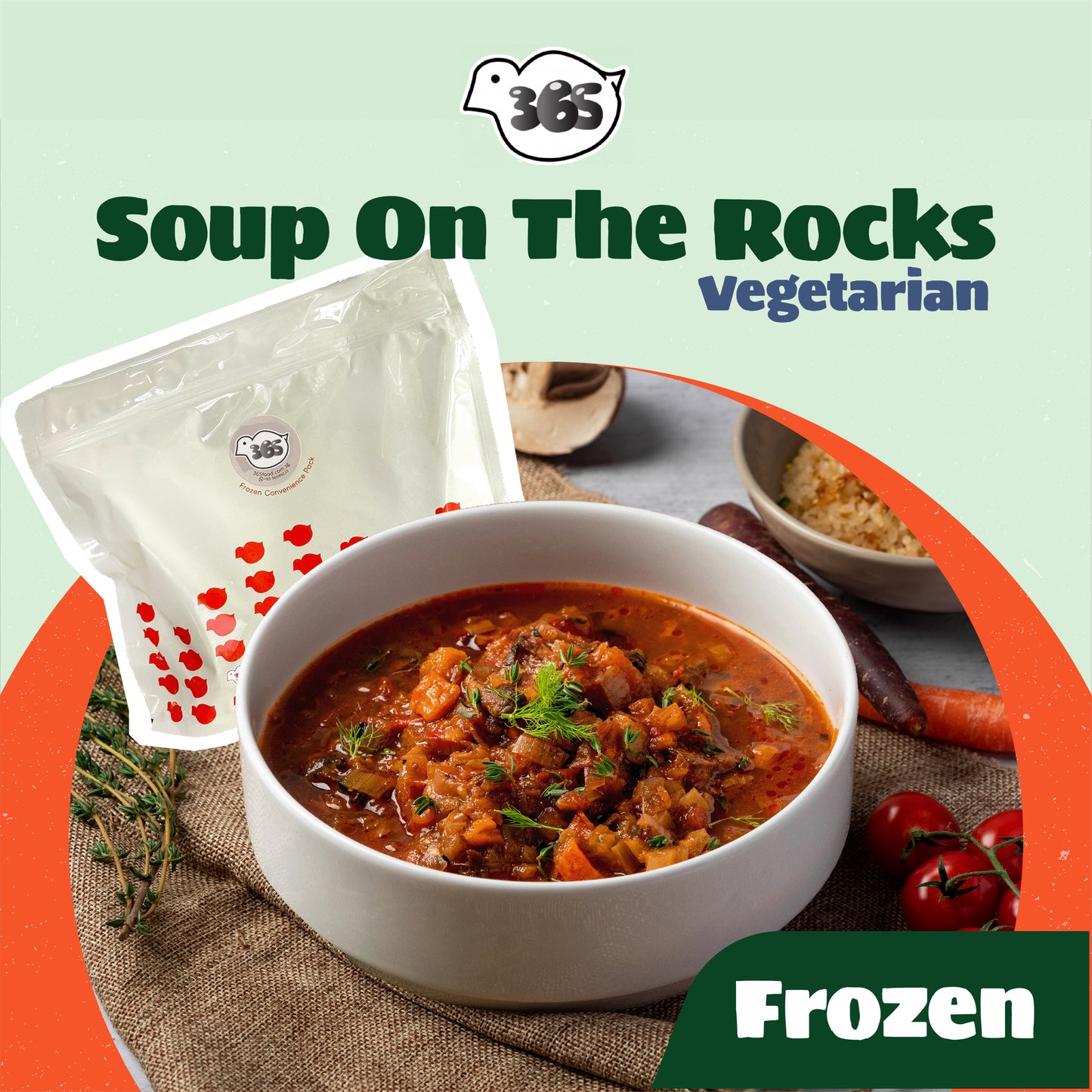 Soup On The Rocks (Vegetarian) (Frozen)