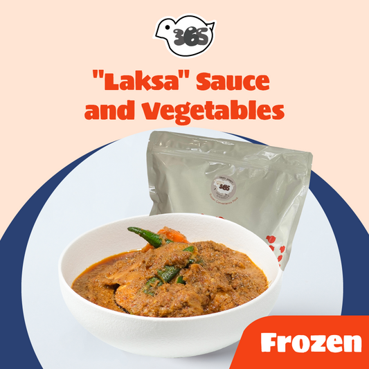 "Laksa" Sauce and Vegetables