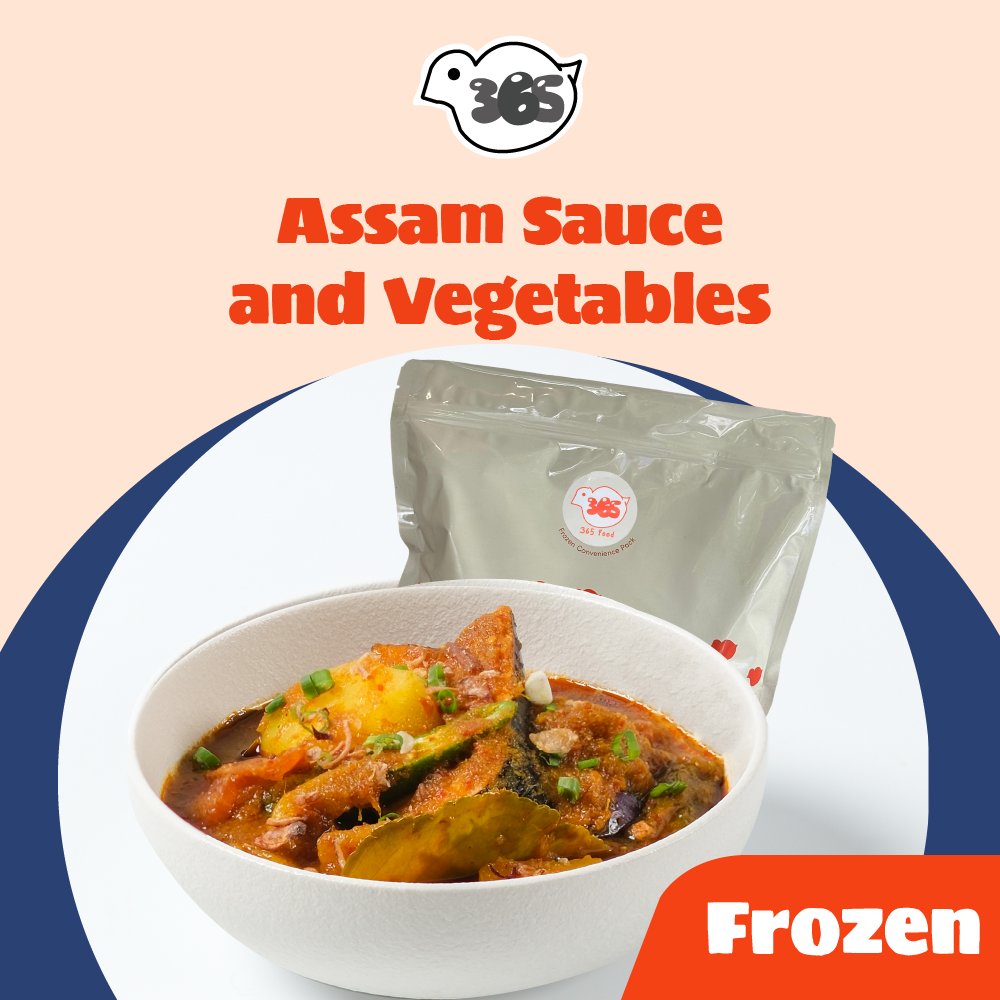 Assam Sauce and Vegetables